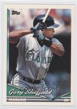 1994 Topps Base 560 Gary Sheffield