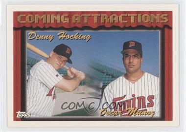 1994 Topps - [Base] #771 - Coming Attractions - Denny Hocking, Oscar Munoz