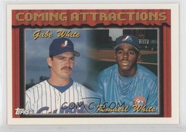 1994 Topps - [Base] #784 - Coming Attractions - Gabe White, Rondell White