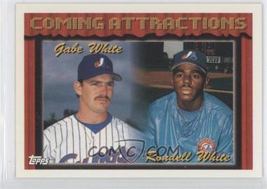 1994 Topps - [Base] #784 - Coming Attractions - Gabe White, Rondell White
