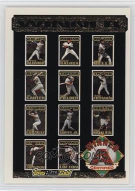 1994 Topps - Black Gold Redemptions #A.2 - Winner A
