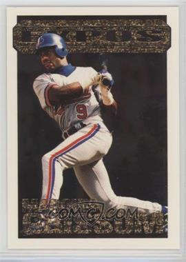 1994 Topps - Black Gold #34 - Marquis Grissom [Noted]