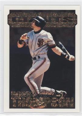 1994 Topps - Black Gold #43 - Robby Thompson