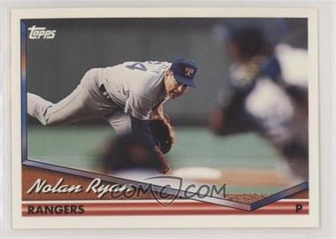 1994 Topps - Pre-Production #700.2 - Nolan Ryan (Horizontal Layout)