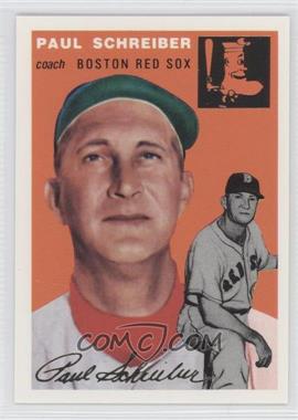 1994 Topps Archives The Ultimate 1954 Set - [Base] - Gold #217 - Paul Schreiber