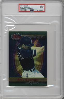 1994 Topps Finest - [Base] - Jumbo #433 - Alex Gonzalez [PSA 9 MINT]