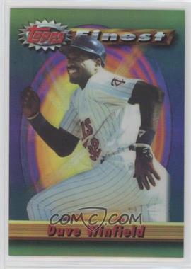 1994 Topps Finest - [Base] - Refractor #215 - Dave Winfield