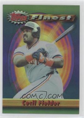 1994 Topps Finest - [Base] - Refractor #219 - Cecil Fielder