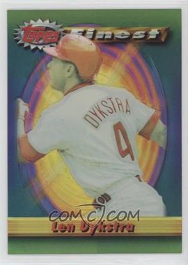 1994 Topps Finest - [Base] - Refractor #237 - Lenny Dykstra