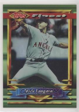 1994 Topps Finest - [Base] - Refractor #24 - Mark Langston