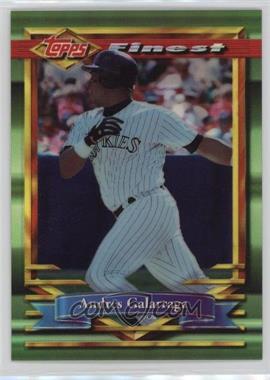 1994 Topps Finest - [Base] - Refractor #35 - Andres Galarraga