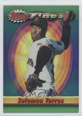 1994 Topps Finest - [Base] - Refractor #439 - Salomon Torres