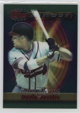 1994 Topps Finest - [Base] #233 - David Justice