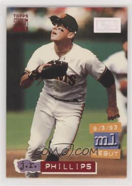 1994 Topps Stadium Club - [Base] - 1st Day Issue #158 - J.R. Phillips