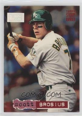 1994 Topps Stadium Club - [Base] - 1st Day Issue #164 - Scott Brosius