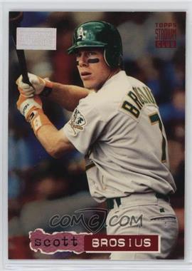 1994 Topps Stadium Club - [Base] - 1st Day Issue #164 - Scott Brosius