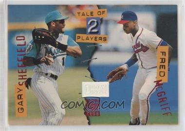 1994 Topps Stadium Club - [Base] - 1st Day Issue #180 - Tale of 2 Players - Gary Sheffield, Fred McGriff