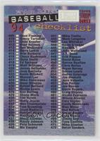 Checklist - Cards 409-540 (Blue)