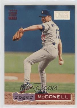 1994 Topps Stadium Club - [Base] - 1st Day Issue #38 - Roger McDowell