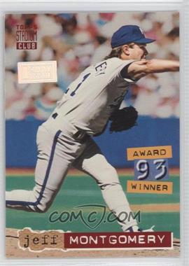 1994 Topps Stadium Club - [Base] - 1st Day Issue #49 - Jeff Montgomery