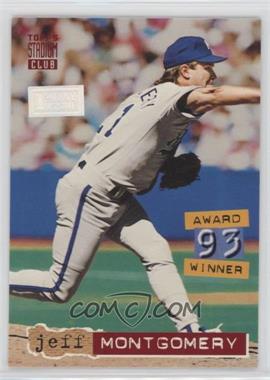 1994 Topps Stadium Club - [Base] - 1st Day Issue #49 - Jeff Montgomery