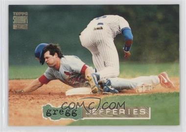 1994 Topps Stadium Club - [Base] - Golden Rainbow #109 - Gregg Jefferies