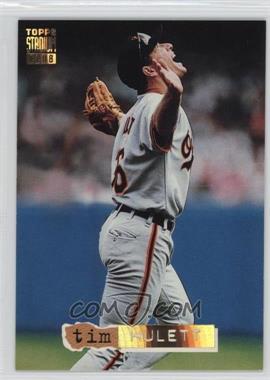 1994 Topps Stadium Club - [Base] - Golden Rainbow #430 - Tim Hulett