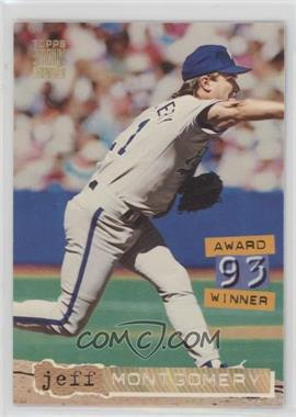 1994 Topps Stadium Club - [Base] - Golden Rainbow #49 - Jeff Montgomery