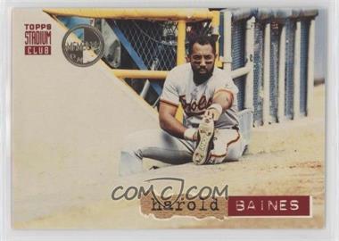 1994 Topps Stadium Club - [Base] - Members Only #16 - Harold Baines