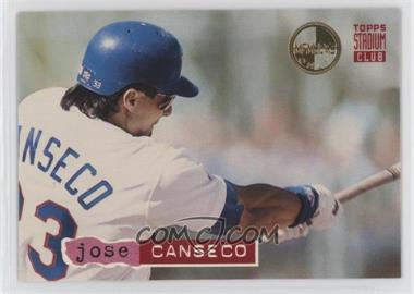 1994 Topps Stadium Club - [Base] - Members Only #171 - Jose Canseco