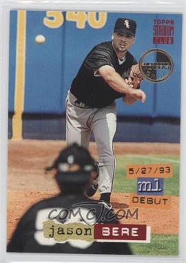 1994 Topps Stadium Club - [Base] - Members Only #702 - Jason Bere