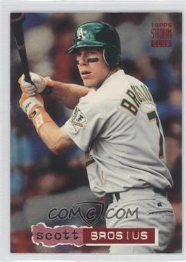 1994 Topps Stadium Club - [Base] #164 - Scott Brosius