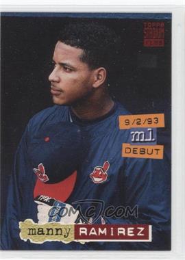 1994 Topps Stadium Club - [Base] #320 - Manny Ramirez