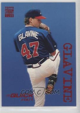 1994 Topps Stadium Club - [Base] #538 - Tom Glavine