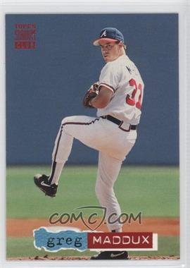 1994 Topps Stadium Club - [Base] #544 - Greg Maddux