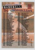 Checklist - Cards 541-720