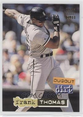 1994 Topps Stadium Club - Dugout Dirt #9 - Frank Thomas