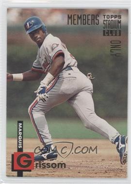 1994 Topps Stadium Club Members Only - Box Set [Base] #35 - Marquis Grissom