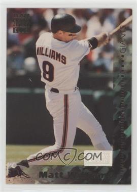 1994 Topps Team Stadium Club - [Base] - 1st Day Issue #22 - Matt Williams