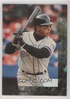 1994 Topps Team Stadium Club - [Base] - 1st Day Issue #91 - Andres Galarraga [EX to NM]