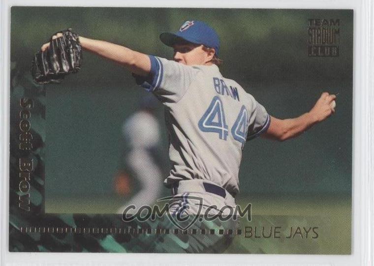 1994 Topps Team Stadium Club Base 169 Scott Brow 1994 Topps Team Stadium Club Base 169 Scott Brow