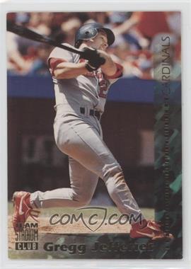 1994 Topps Team Stadium Club - [Base] #317 - Gregg Jefferies