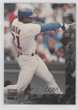 1994 Topps Team Stadium Club - [Base] #347 - Sammy Sosa