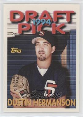 1994 Topps Traded - Box Set [Base] #95T - Dustin Hermanson