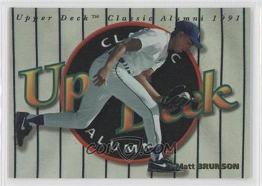 1994 Upper Deck - [Base] #296 - Matt Brunson