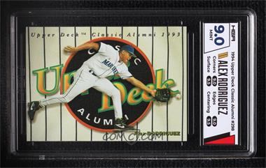 1994 Upper Deck - [Base] #298 - Alex Rodriguez [HGA 9 MINT]