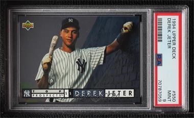 1994 Upper Deck - [Base] #550 - Derek Jeter [PSA 9 MINT]