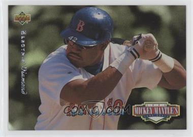 1994 Upper Deck - Mickey Mantle's Long Shots - Electric Diamond #MM19 - Mo Vaughn