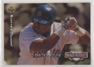 1994 Upper Deck - Mickey Mantle's Long Shots - Electric Diamond #MM19 - Mo Vaughn