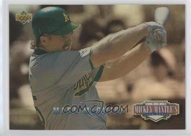 1994 Upper Deck - Mickey Mantle's Long Shots #MM13 - Mark McGwire [Good to VG‑EX]